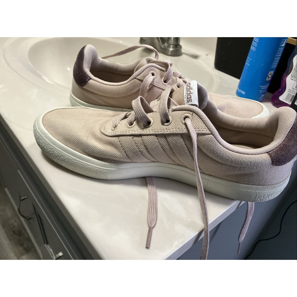 Adidas Vulc Raid3r Pink Women's 10.5 Skateboarding Shoes - Picture 9 of 10